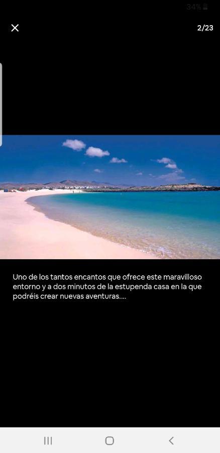 Mi Pequeno Paraiso Cotillo Buitenkant foto